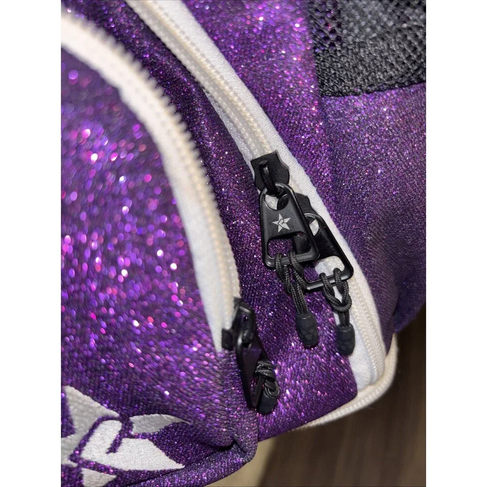 FULL SIZE Dream Bag Sequin Amethyst Purple Rebel Athletic Backpack MSRP $138 Cat